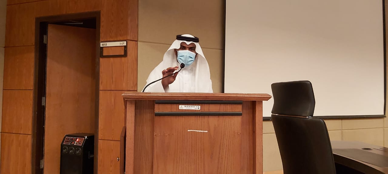 لجنة الأنشطة الطلابية في كلية المجتمع تنظم مبادرة بعنوان الوقاية من فيروس كورونا - الفصل الأول 1442